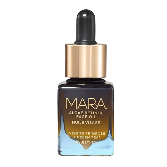 MARA - Natural Evening Primrose + Green Tea Algae Retinol Face Oil | Plant-Based Skin Care | Moisturizes + Soothes Skin To Minimizes Look of Pores + Fine Lines (Travel Size, 0.5 fl oz | 15 mL)