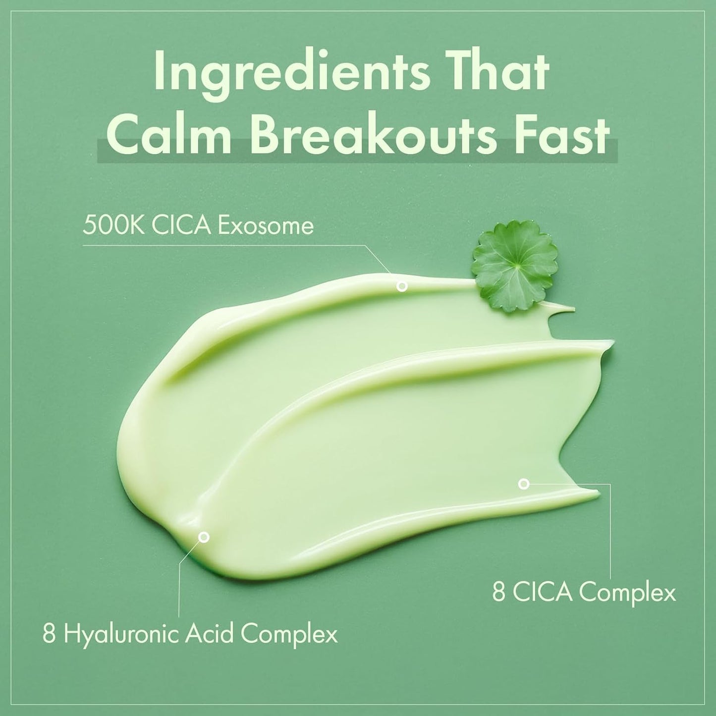 TOSOWOONG Exosome CICA Face Cream - Daily Soothing Moisturizer for Breakouts and Irritated Skin, Fast-Acting, Lightweight Korean Skincare for Redness and Blemish-Prone Skin, 50ml / 1.69 fl. oz.