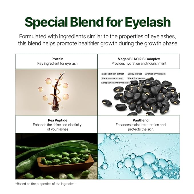 AVCA Deep Nourishing Eyelash Serum - Premium Eyelash Growth Serum for Longer, Fuller, and Thicker Lashes (9ml/0.30fl.oz.)