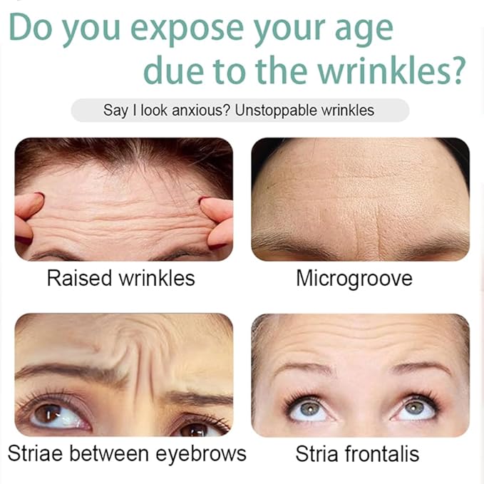 Forehead Wrinkle Patches Hydrogel, Reusable Anti-Aging Facial Patches for Forehead and Between Eyes, Hypoallergenic Silicone Gel Sleep Face Tape, Smooth Fine Lines and 11 Lines(forehead-3 Pcs)