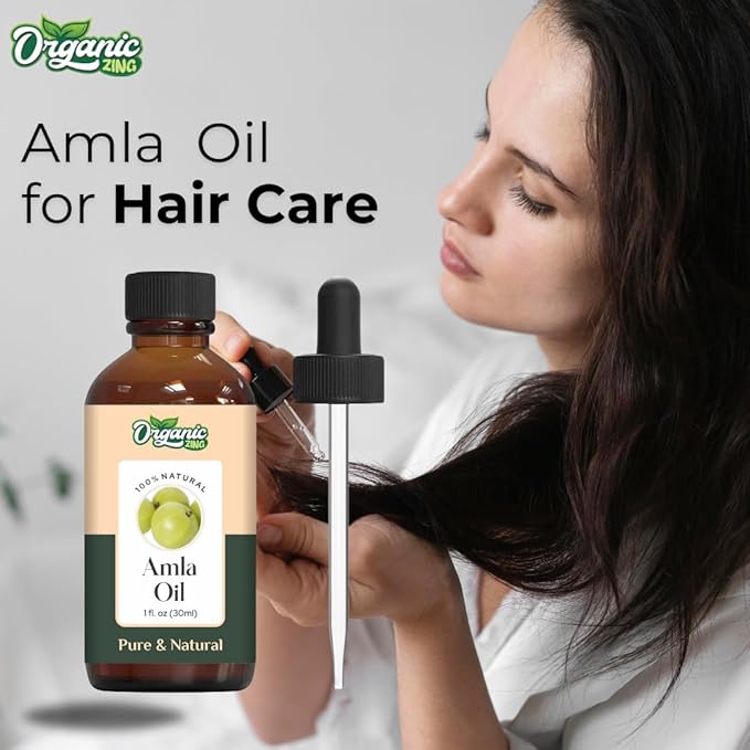 Amla (Phyllanthus emblica) Oil | Pure & Natural Carrier Oil for Skincare, Hair Care & Massage - 30ml/1.01fl oz