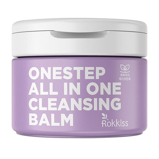 One Second Cleansing Balm (5.1fl oz) - Heavy Makeup Removal, Gentle, Moisturizing. Waterproof, Eye, Mascara, Lipstick Remover. Korean Skin Care. Cruelty-Free.
