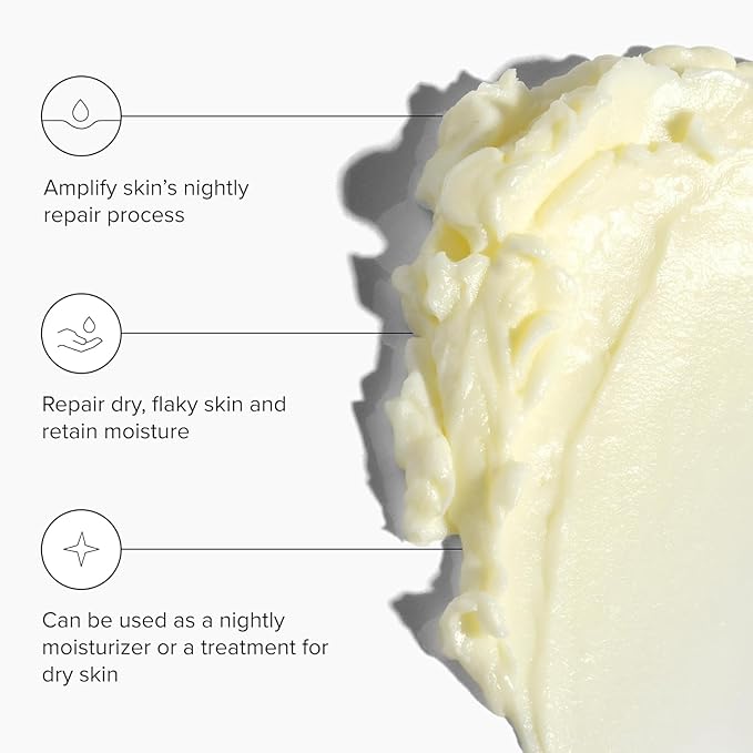 DRMTLGY Barrier Repair Facial Mask - Hydrating Skin Care Face Mask with Hyaluronic Acid, Peptides & Ceramides - Overnight Face Mask