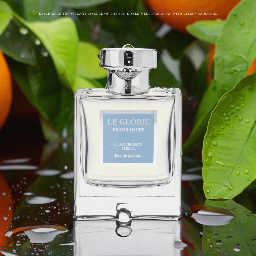 Citric Sicilian Stella inspired by Met.eeore EDP, Long Lasting Luxury Perfume Spray for Men, Cruelty Free - 1.7 fl oz 50ml
