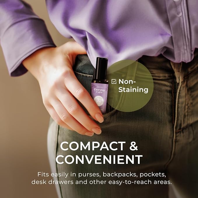 Gya Labs Headache Relief Essential Oil Roll on - 100% Pure Natural Oil Roller for Head Tension Comfort, Relaxation Gift for Women, Spearmint, Eucalyptus Blend Aromatherapy, Travel Size (0.34 Fl Oz)