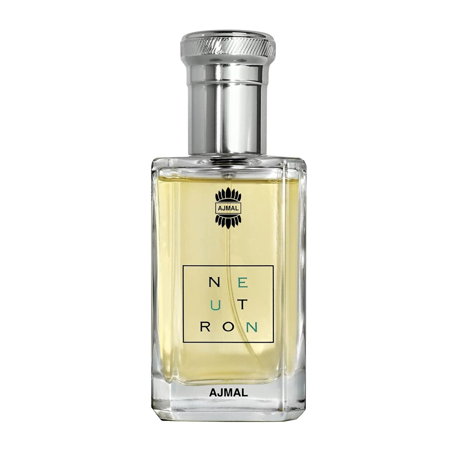 Ajmal Neutron Eau de Parfum for Men – 3.4 oz / 100 ml | Fresh Fruity-Musky & Woody Fragrance | Long-Lasting Modern Masculine Scent from Dubai