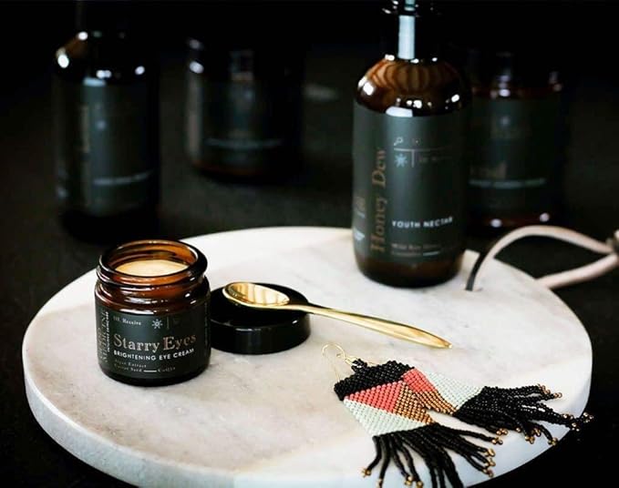 Starry Eyes Brightening Cream - Hydrating Cream for Dark Circles and Puffy Eyes - Anti-Aging COQ10 for Fine Lines and Wrinkles - Skincare for Women and Men (1 oz)