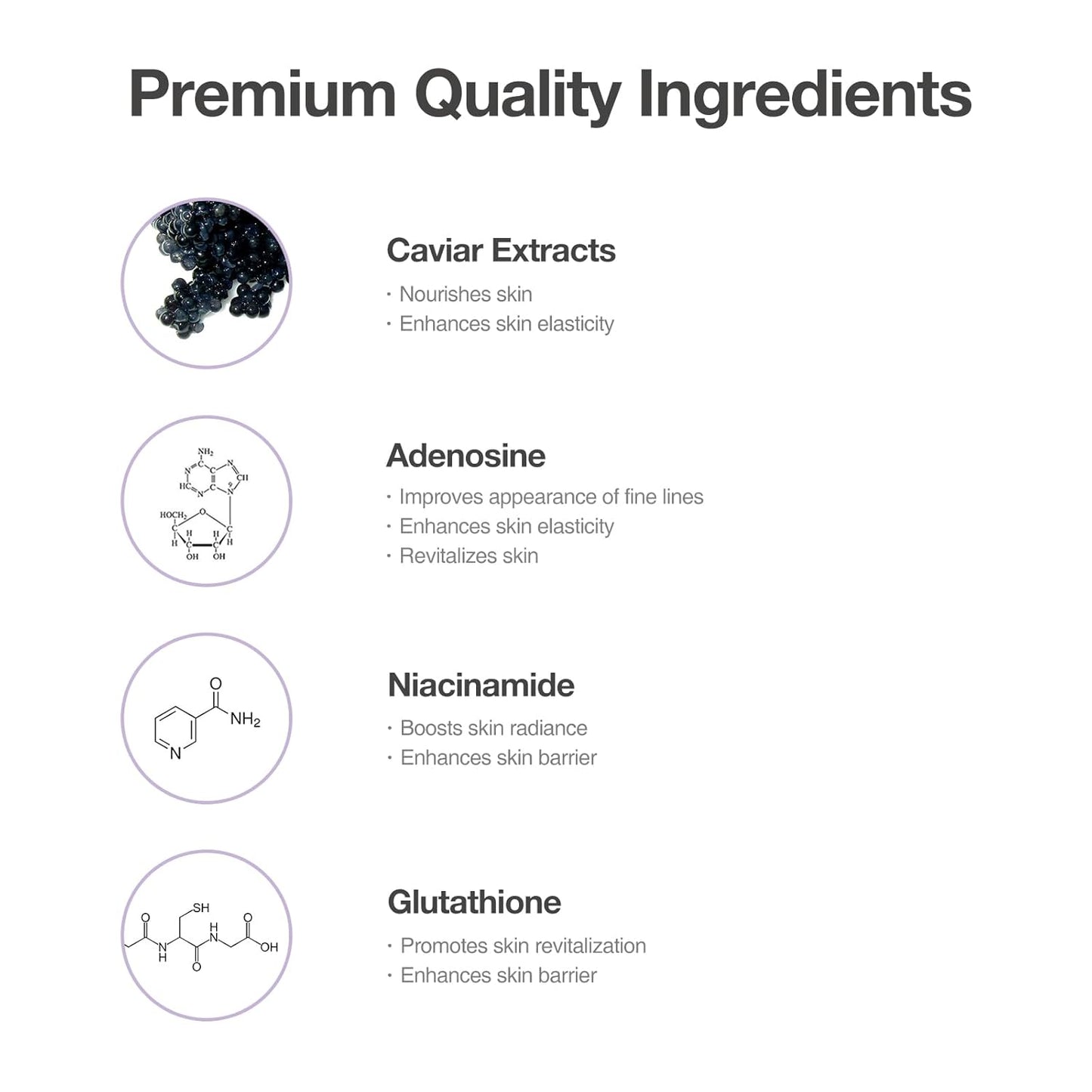 OxygenCeuticals AG Starter Kit – Anti-Aging Kit, Nutrient Toner 30ml, Caviar Protein Fluid 15ml & Age-Defying Caviar Cream 30ml