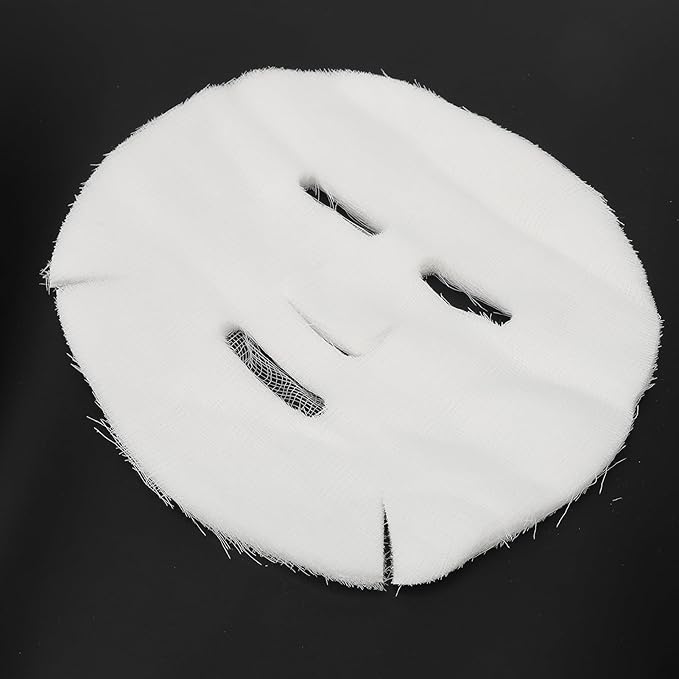 ZJchao Gauze Masks Facials,Mask Water Absorption Disposable DIY Facial Mask Strong Permeability Gauze Pre cut Facial Paper Sheet Facial Mask for High Frequency Facial Treatments and Masks