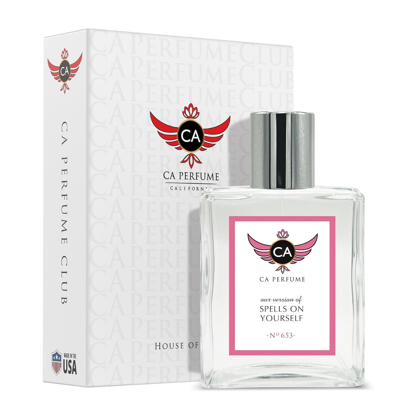 CA Perfume Impression of Spells on Yourself For Women Long Lasting Fragrance Dupes Eau de Parfum Spray Bottle 3.4 Fl Oz/100ml-X1