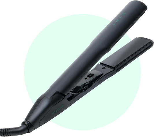 MINT Ceramic Flat Iron Hair Straightener | Professional Hair Straightener for Smooth, Frizz-Free Styles | Best Flat Iron with Ionic Ceramic Plates | Safe for Fine to Medium Hair