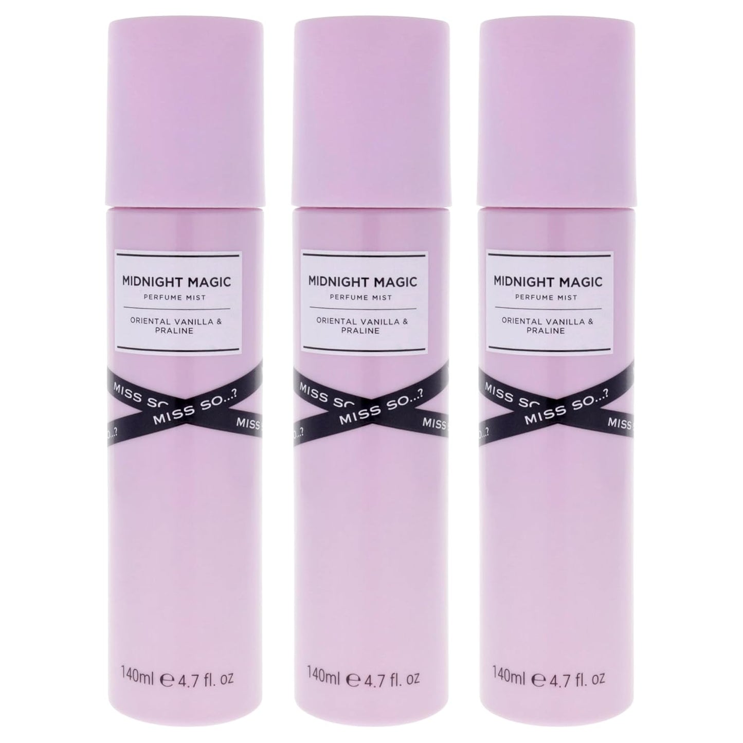 So...? Midnight Magic Perfume Mist for Women - 4.7 oz Mist - Pack of 3