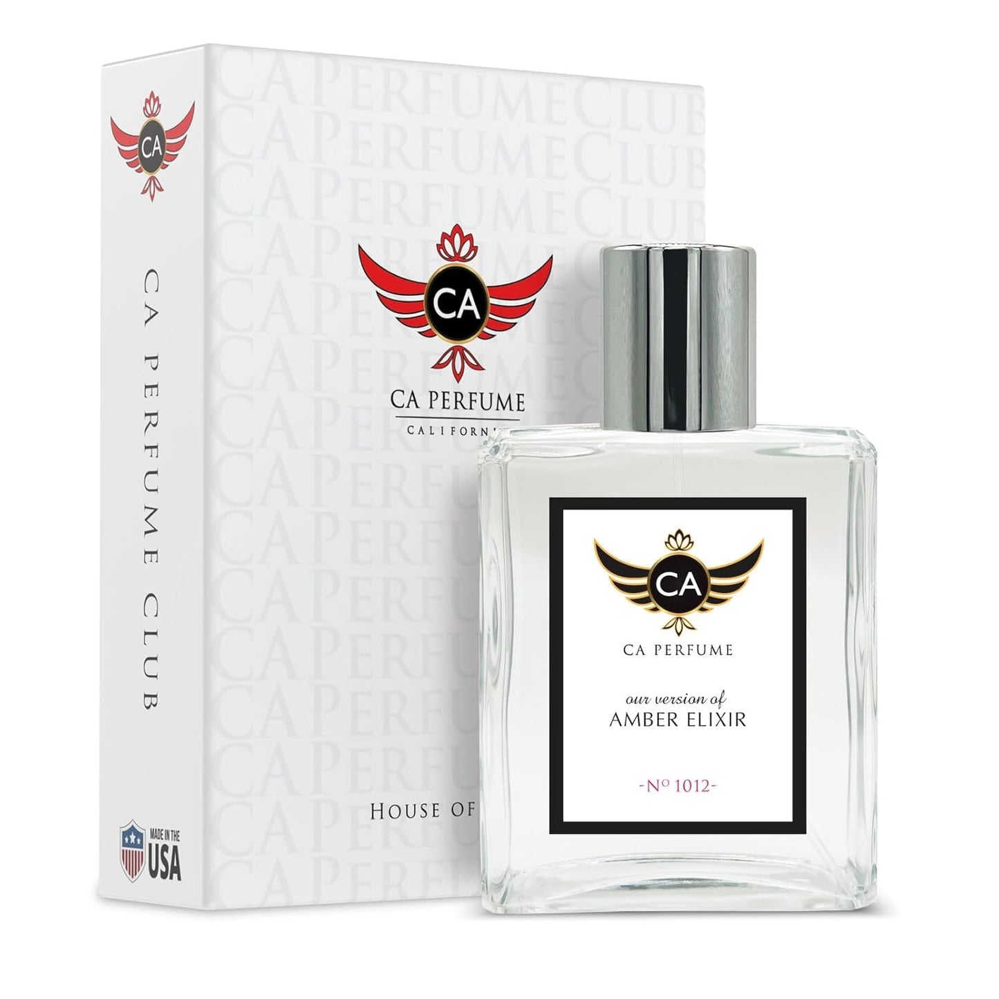 CA Perfume Impression of Amber Elixir for Women & Men Eau De Parfum Spray Long Lasting Oriental Perfume (3.4 Fl Oz / 100ml)