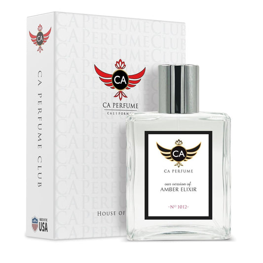 CA Perfume Impression of Amber Elixir for Women & Men Eau De Parfum Spray Long Lasting Oriental Perfume (3.4 Fl Oz / 100ml)