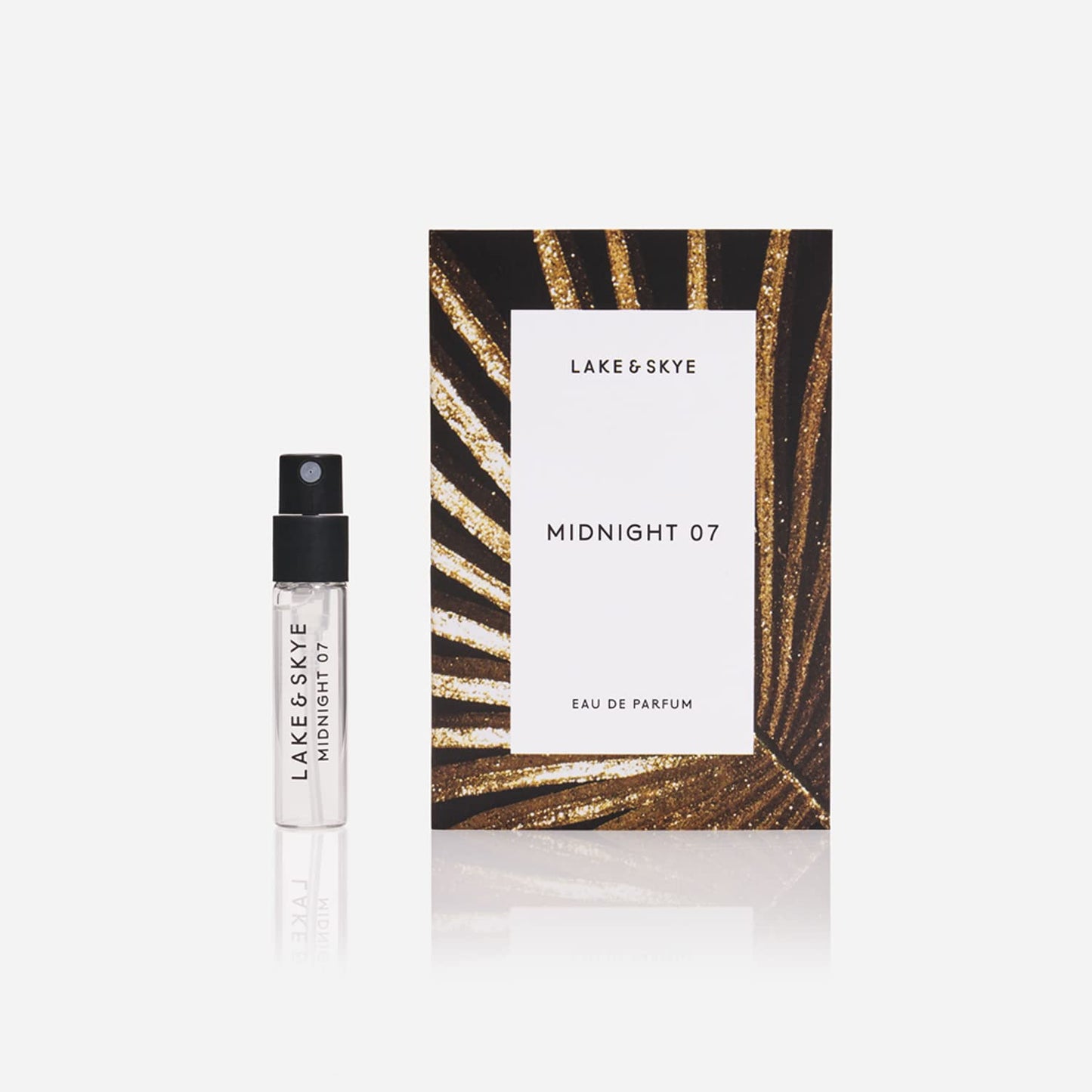 Lake & Skye Midnight 07 Eau de Parfum Spray - 0.06 fl oz (2 ml) Long Lasting Fragrance - Alluring, Mysterious, Fruity