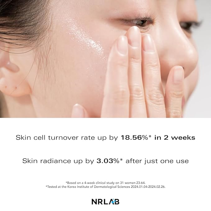 Anti-Aging Korean Serum with NR for Glass Skin– Hydrating, Anti-Aging, Firming & Brightening– Clinically Tested - K-Beauty Innovation - Korean Moisturizer – Ampoule-to-Cream Formula [1.52oz]