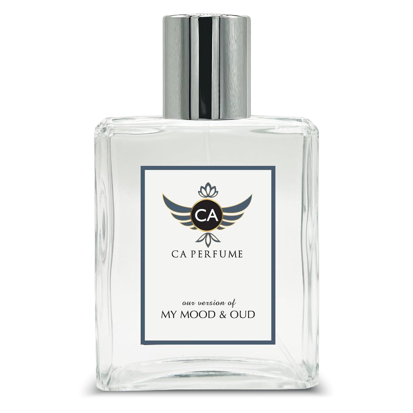 CA Perfume Impression of My Mood & Oud For Men Fragrance Spray 3.4 Fl Oz/100ml-X1