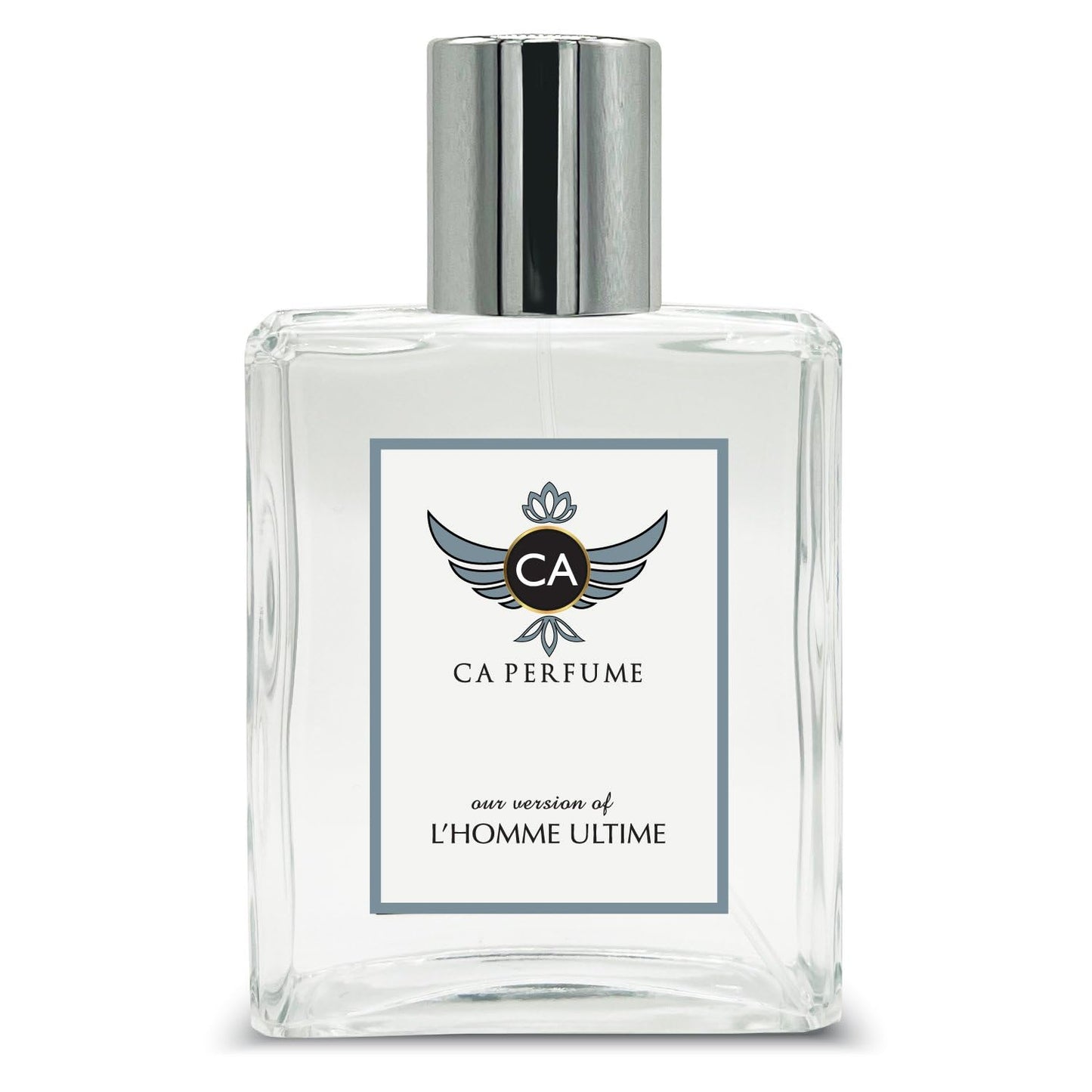 CA Perfume Impression of L' Homme Ultime For Men Fragrance Eau de Parfum Spray Bottle 3.4 Fl Oz/100ml-X1