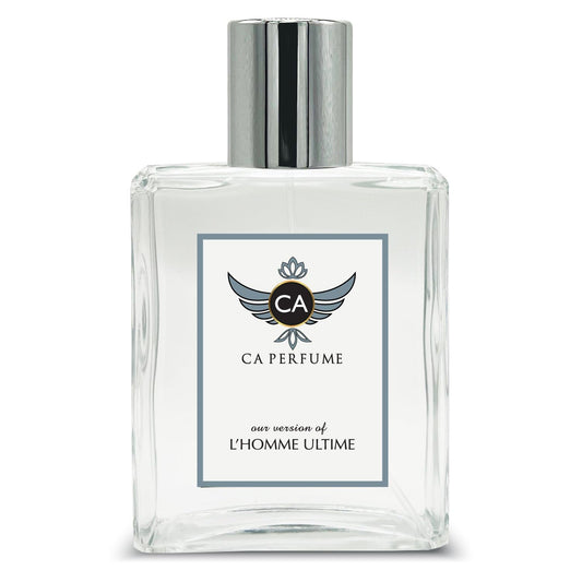 CA Perfume Impression of L' Homme Ultime For Men Fragrance Eau de Parfum Spray Bottle 3.4 Fl Oz/100ml-X1