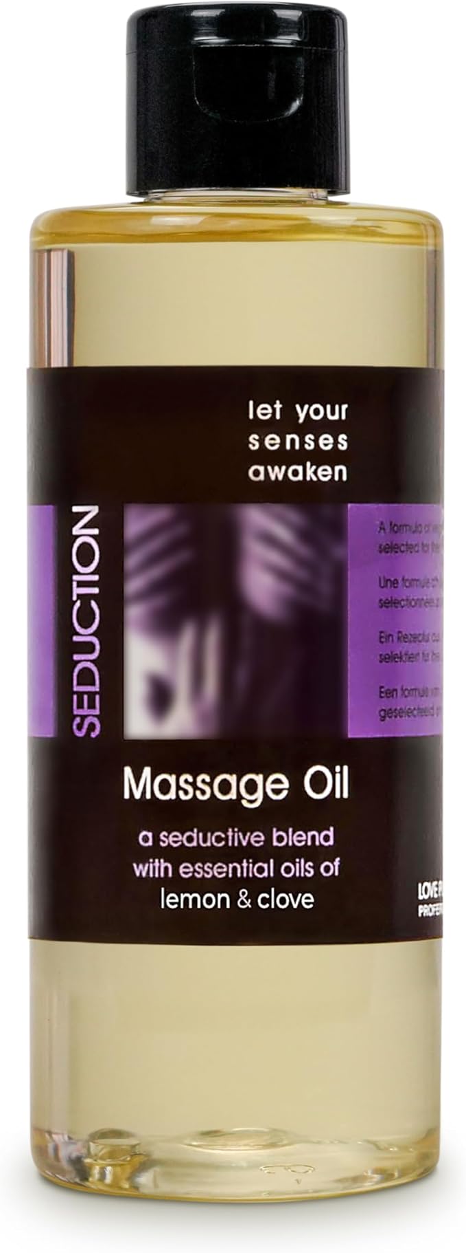 LOVE PLAY Set of Massage Oils for Sore Muscles and for Pure Relaxation - Vegan Massage and Body Oils for Massage Therapy with Essential Oils 6.76 oz Each.
