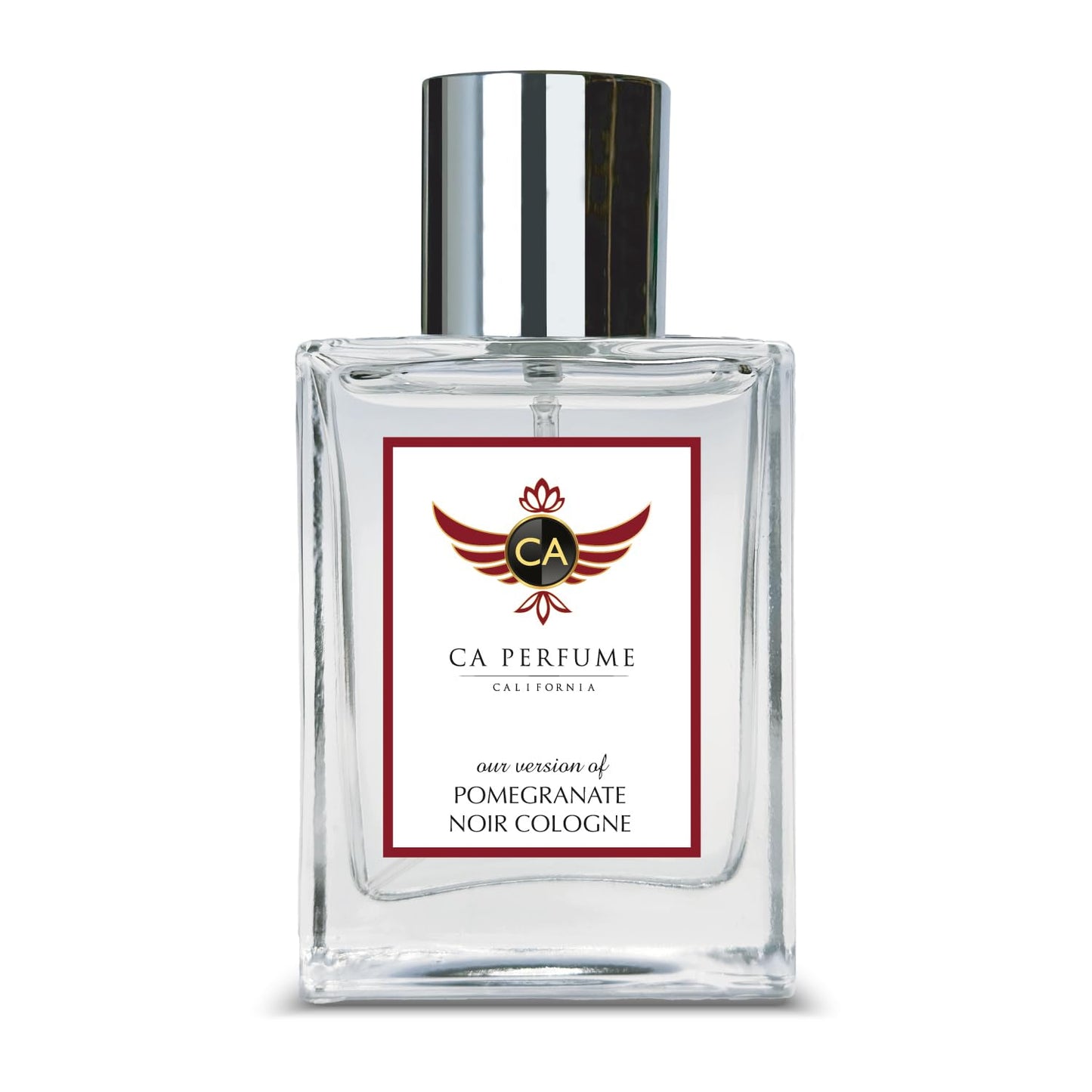 CA Perfume Impression of Pomegranate Noir Cologne for Women and Men Long Lasting Unisex Fragrance Eau De Parfum 1.7 Fl Oz 50ml