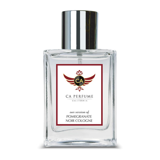 CA Perfume Impression of Pomegranate Noir Cologne for Women and Men Long Lasting Unisex Fragrance Eau De Parfum 1.7 Fl Oz 50ml