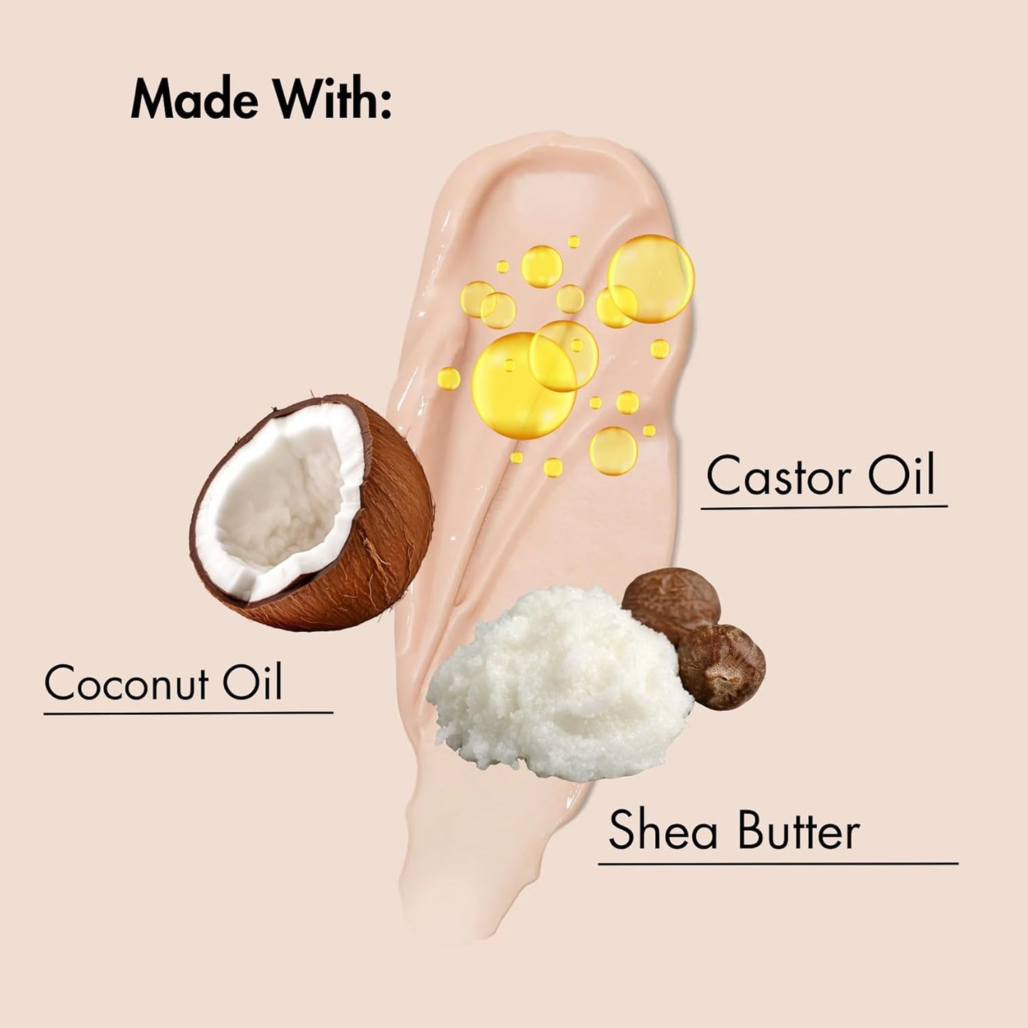 As I Am Twist Defining Cream - 8 Ounce - with Castor oil and Phytosterols