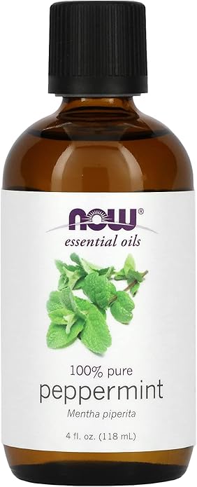 Now Peppermint Essential Oil, 4-Ounce
