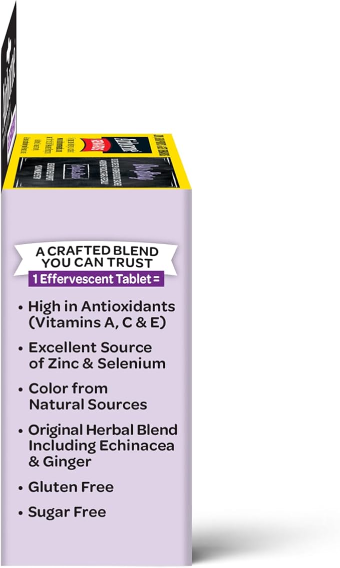 Airborne Elderberry + Zinc & Vitamin 20 Fizzy