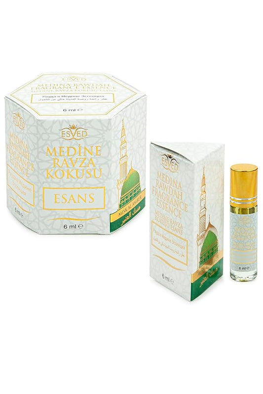 ihvan online, 6 Pack 36 mL - 1.21 Oz Roll On Perfumes Oils, Non Alcoholic Musk Perfume, Arabic Scents, Soft Perfumery Pill for Body, Long Lasting Fragrance for Women & Men, Ravza