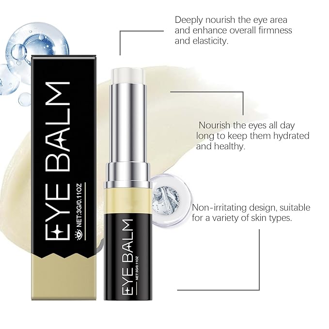 Lumibalm Erases Eye Bags within Minutes, Lumibalm for Under Eye Bags Lumibalm Eye Serum Lumibalm Stick for Under Eye Bags Turmeric Retinol Anti Aging Eye Cream Stick Reduce Fine Lines (2)