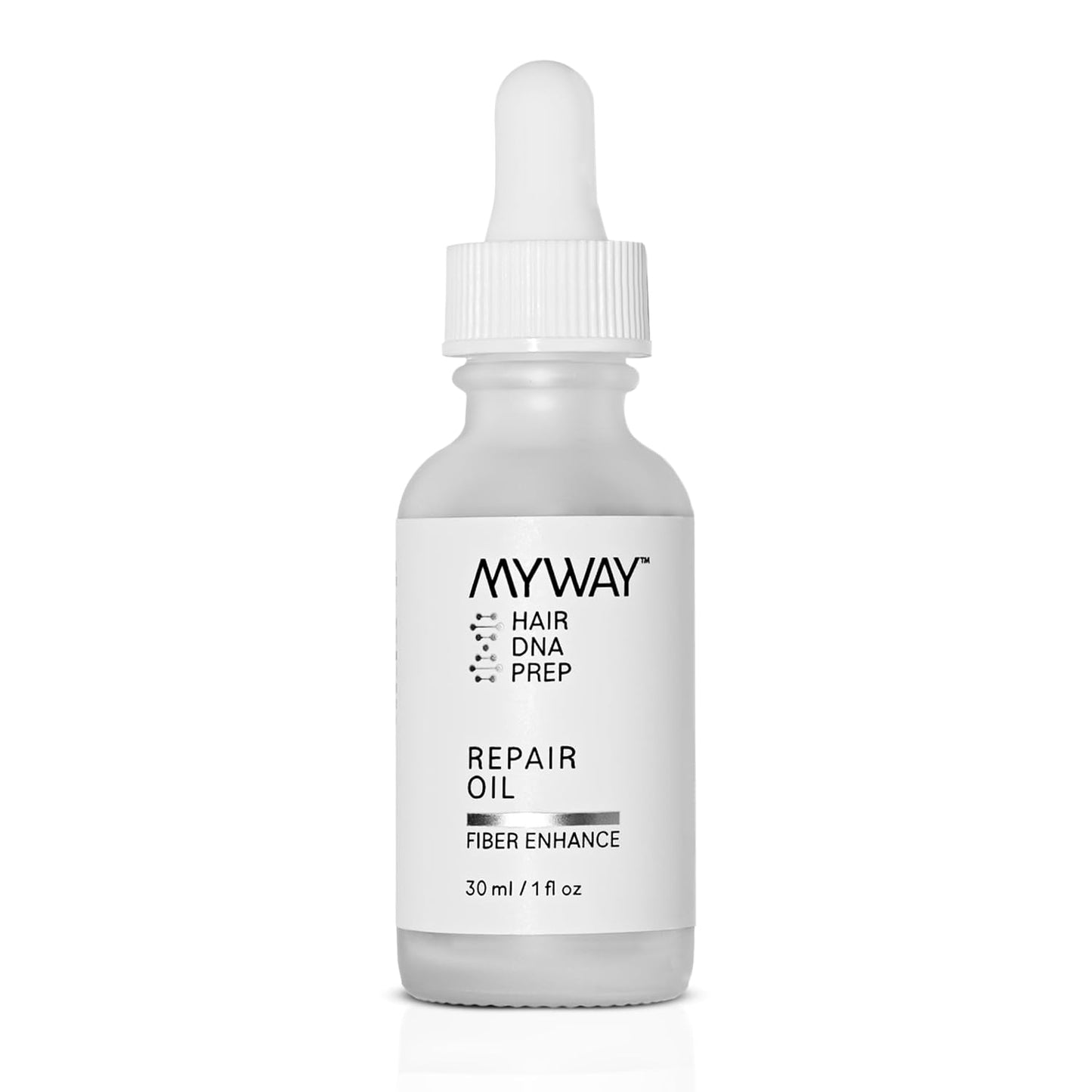 My Way Hair DNA Repair Oil – Restorative and Heat Protectant Oil for Frizz Control – Adds Shine and Seals Split Ends – Paraben, Phthalate, Sulfate, and Cruelty-Free Hair Care (1 oz)