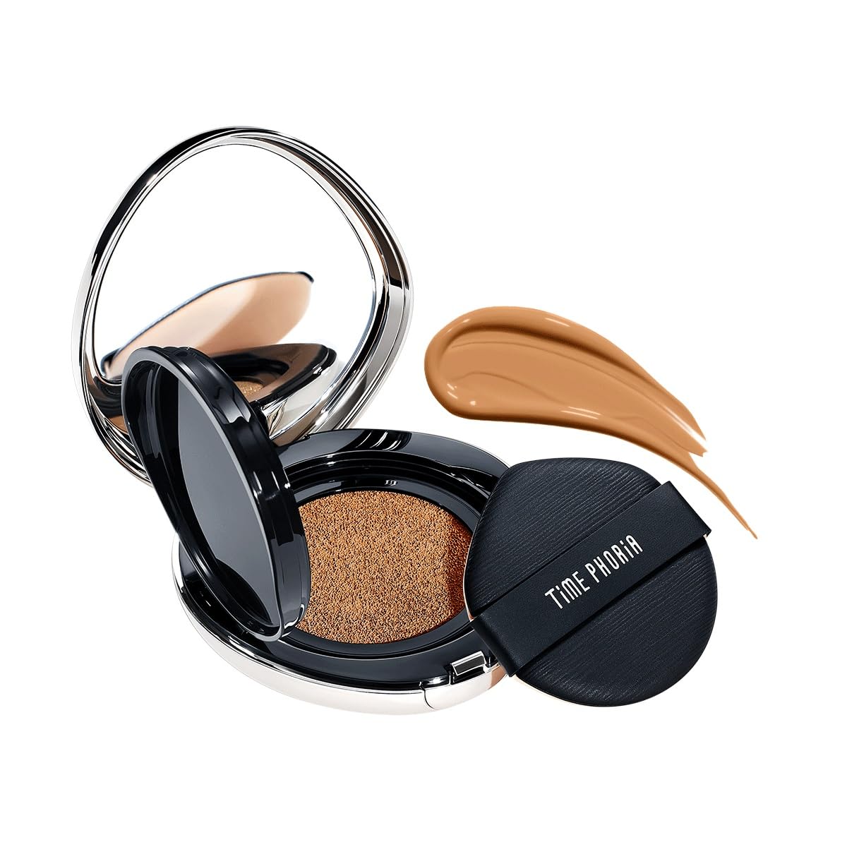 TIMELESS LUMINA MATTE PERFECTION CUSHION | Full Coverage, Weightless, Skin fit, Velvety Matte Finish, Oil-Control Waterproof Fondation, Sweatproof Flawless BB Cream CC (06 CACAO)