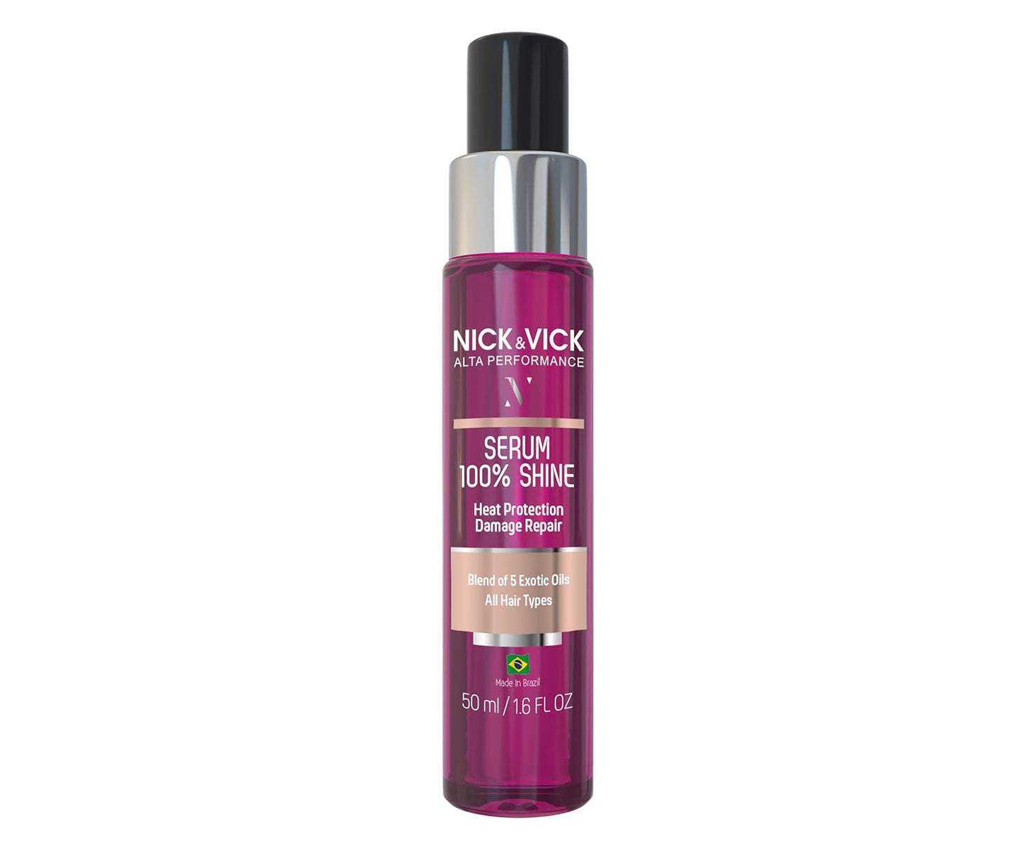Nick & Vick, Exceptional Multitasking Hair Serum, 100% Shine