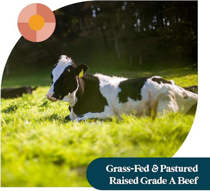 Pattern Wellness Collagen Peptides Powder (Type I & III) - Hair, Nails, Skin and Joint Health - Grass Fed & Pasture Raised - Hydrolyzed Collagen, Non-GMO, Dairy Free, & Keto - Unflavored (16 Oz)