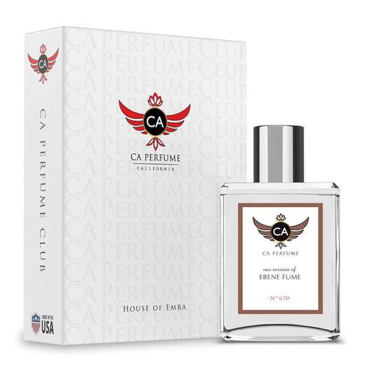 CA Perfume Impression of Ebene Fume for Women and Men Long Lasting Unisex Fragrance Eau De Parfum 1.7 Fl Oz 50ml