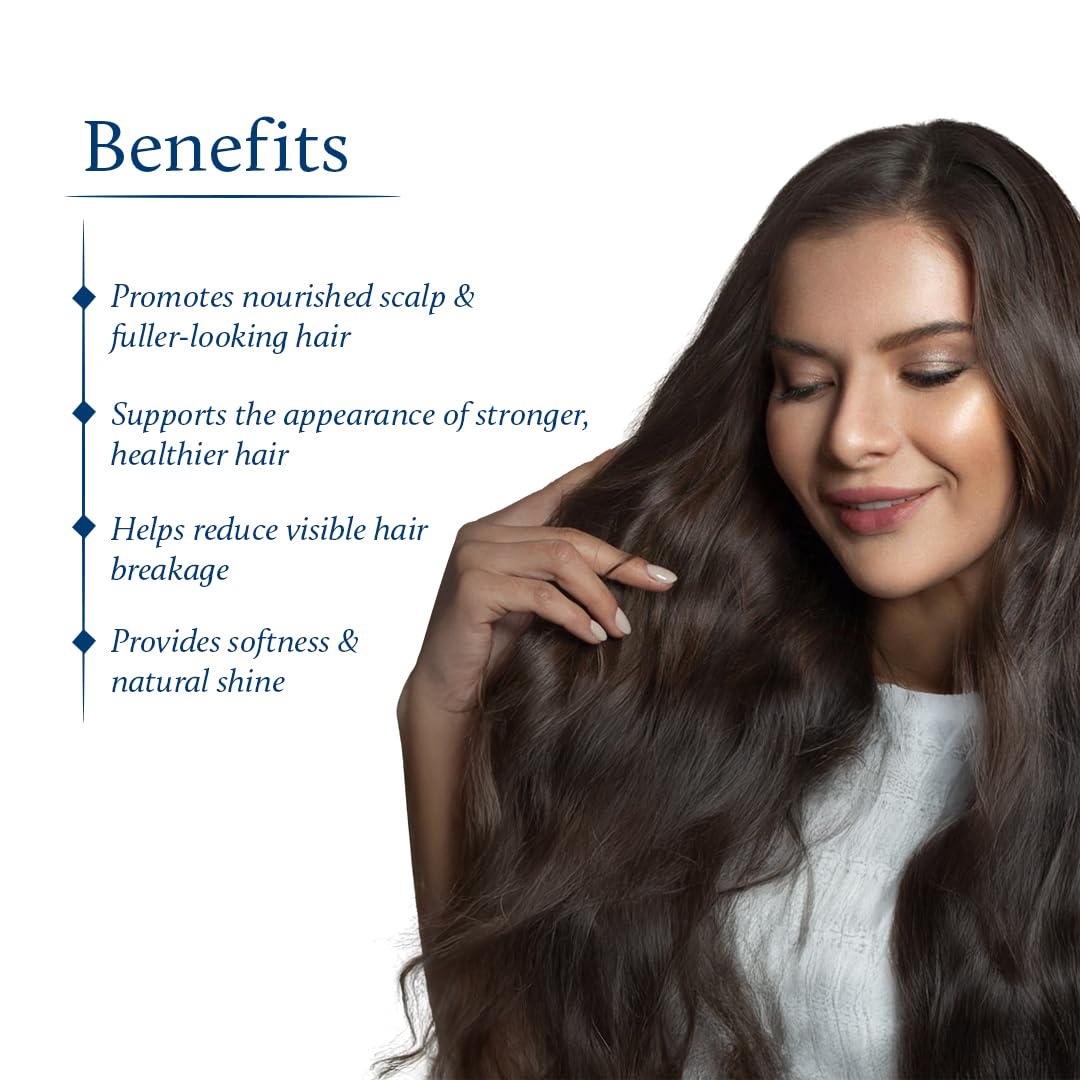 Blue Nectar Batana Oil for Thicker Hair | Pure Honduras Batana for Hair Growth with Organic Almond | Ayurvedic Hair Growth Oil for Stronger Hair (12 Herbs, 6.76 FlOz)