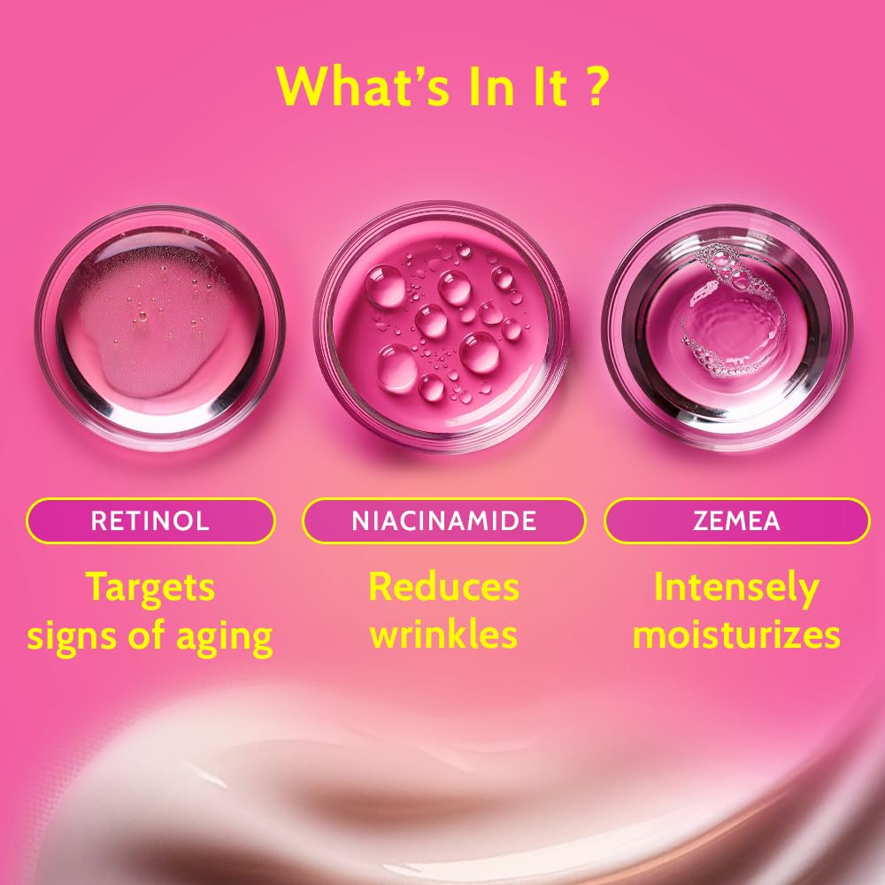 Chemist at Play Anti-Aging Body Lotion with 4% Retinol, Niacinamide & Zemea | Skin Brightening Lotion | Body Lotion for Dry & Oily Skin | Fights Visible Signs Of Aging | Nourshes Skin 7 fl oz.