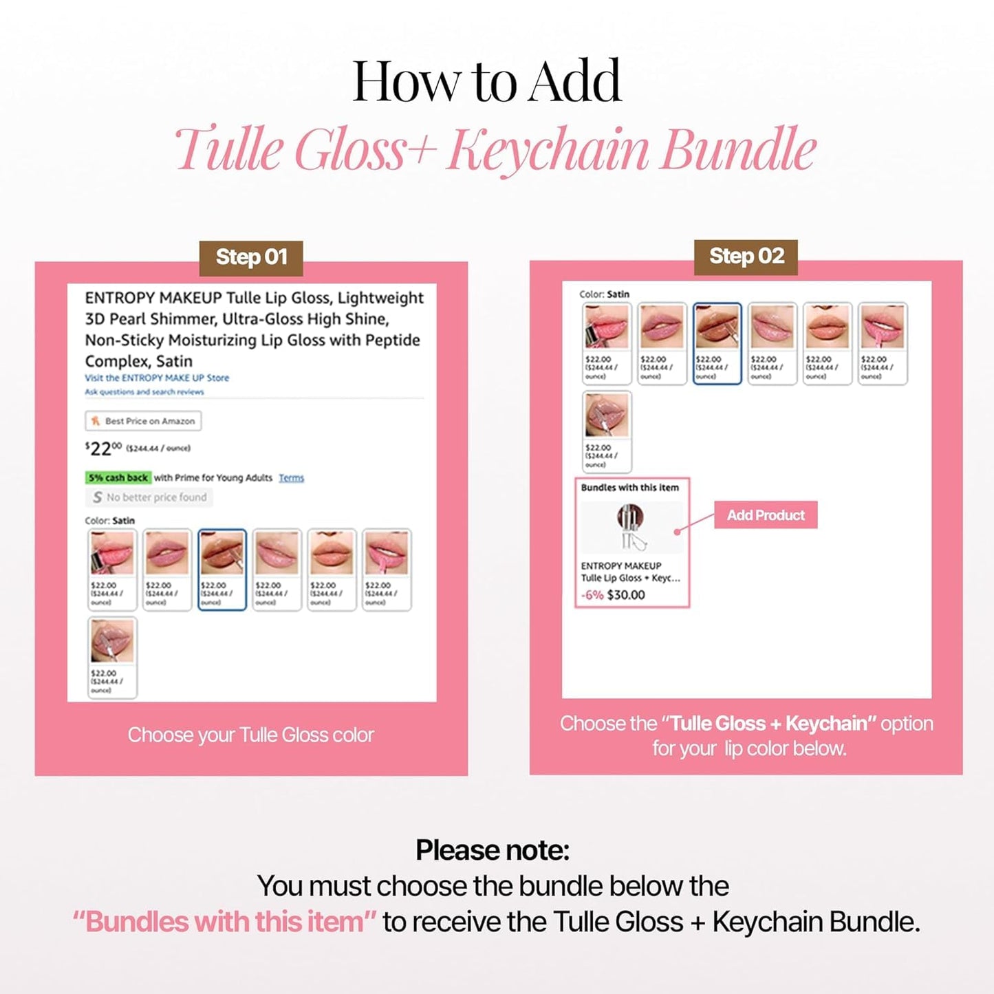 ENTROPY MAKEUP Tulle Lip Gloss, Lightweight 3D Pearl Shimmer, Ultra-Gloss High Shine, Non-Sticky Moisturizing Lip Gloss with Peptide Complex, Silk