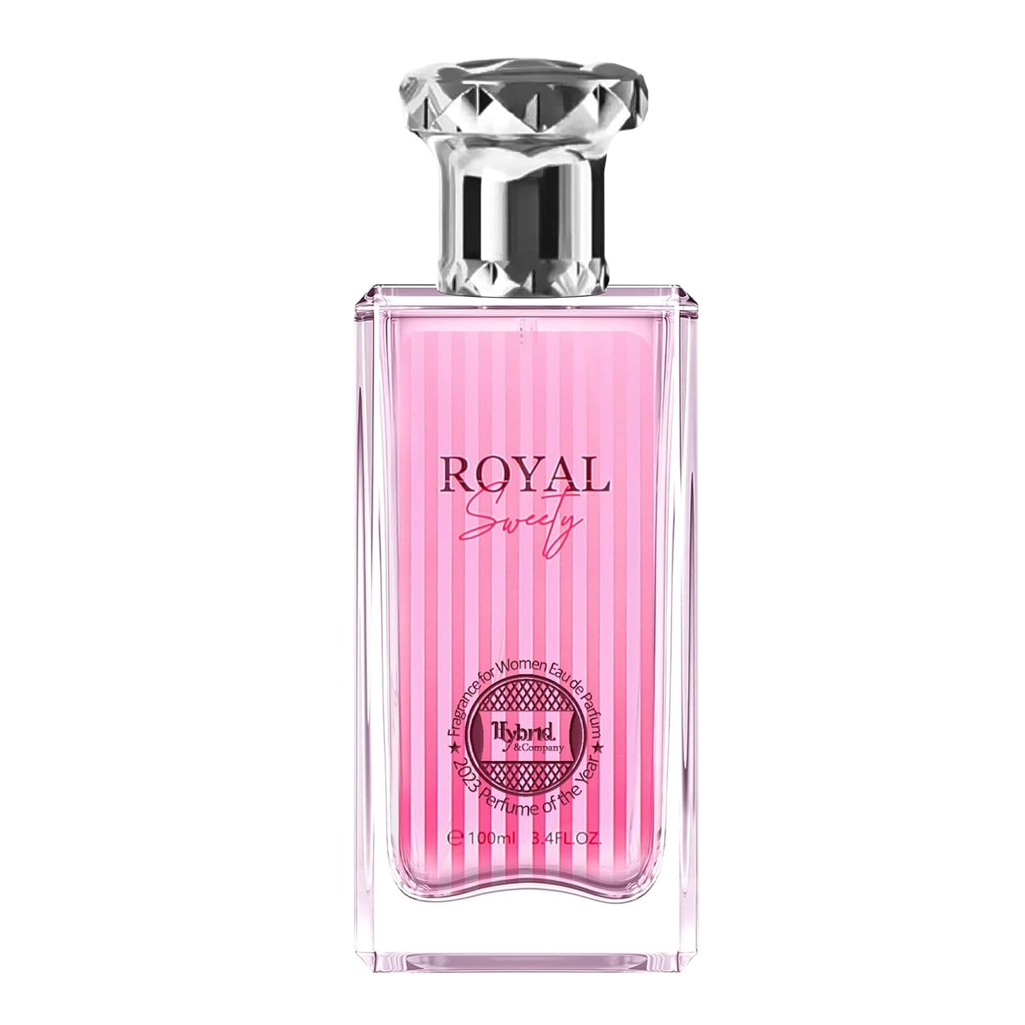 Hybrid & Company Royal Sweety Pour Femme Eau De Parfum Natural Spray Vaporisateur,3.4FL.OZ