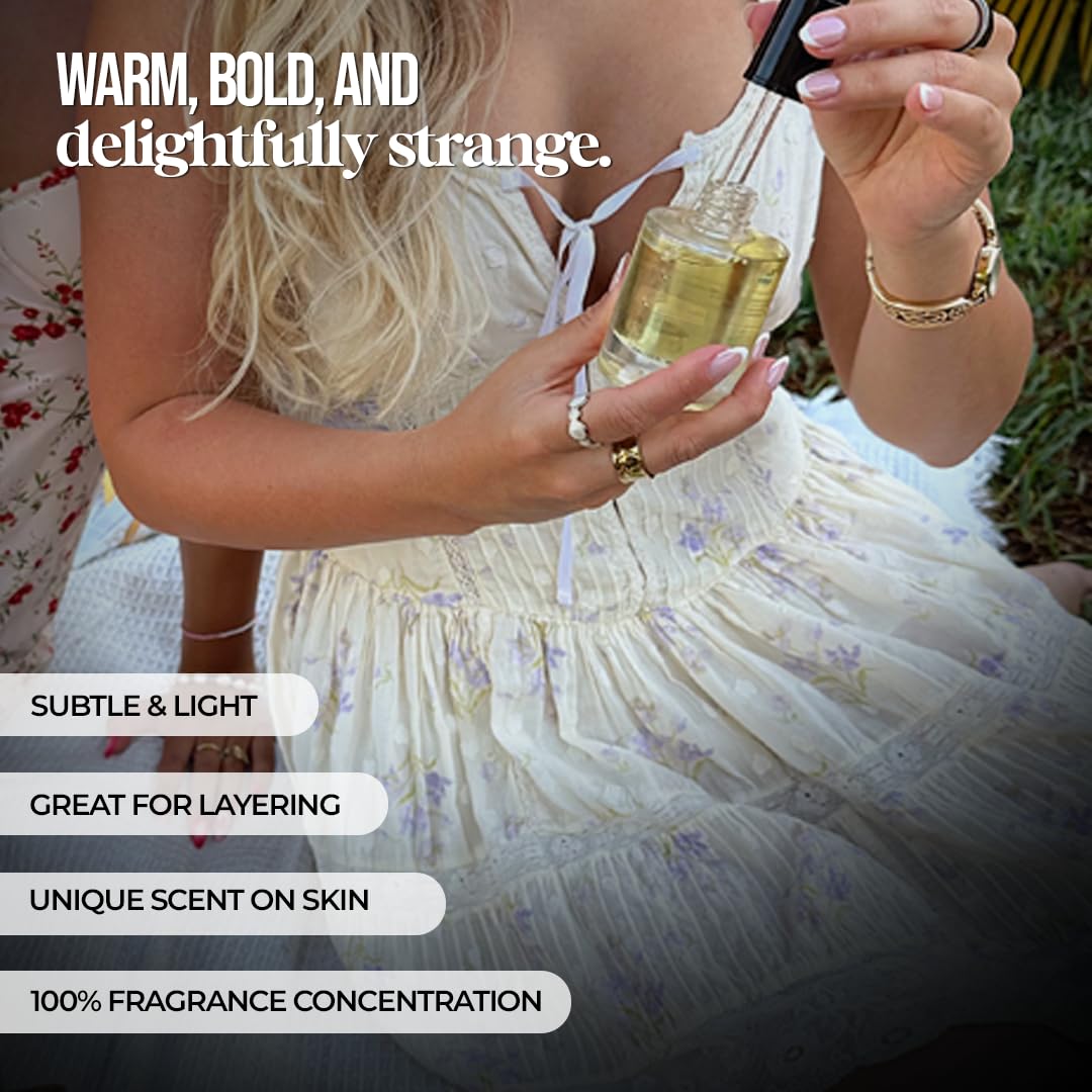 Eternal perfume oils for Women and Men - Amber Confusion Insp. by Alien Hypersense - Eau De Perfum Scents- Alcohol-Free Perfume Oil for women - Long Lasting Designer Perfumes 50ml+30ml (Pack of 2)