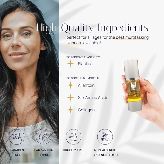 Distinction Firmalift Firming Face & Eye Serum – Anti Aging Serum Lotion Cream and Moisturizer | Helps Reduce the Appearance of Fine Lines and Wrinkles, Soothes (1 Fl Oz)