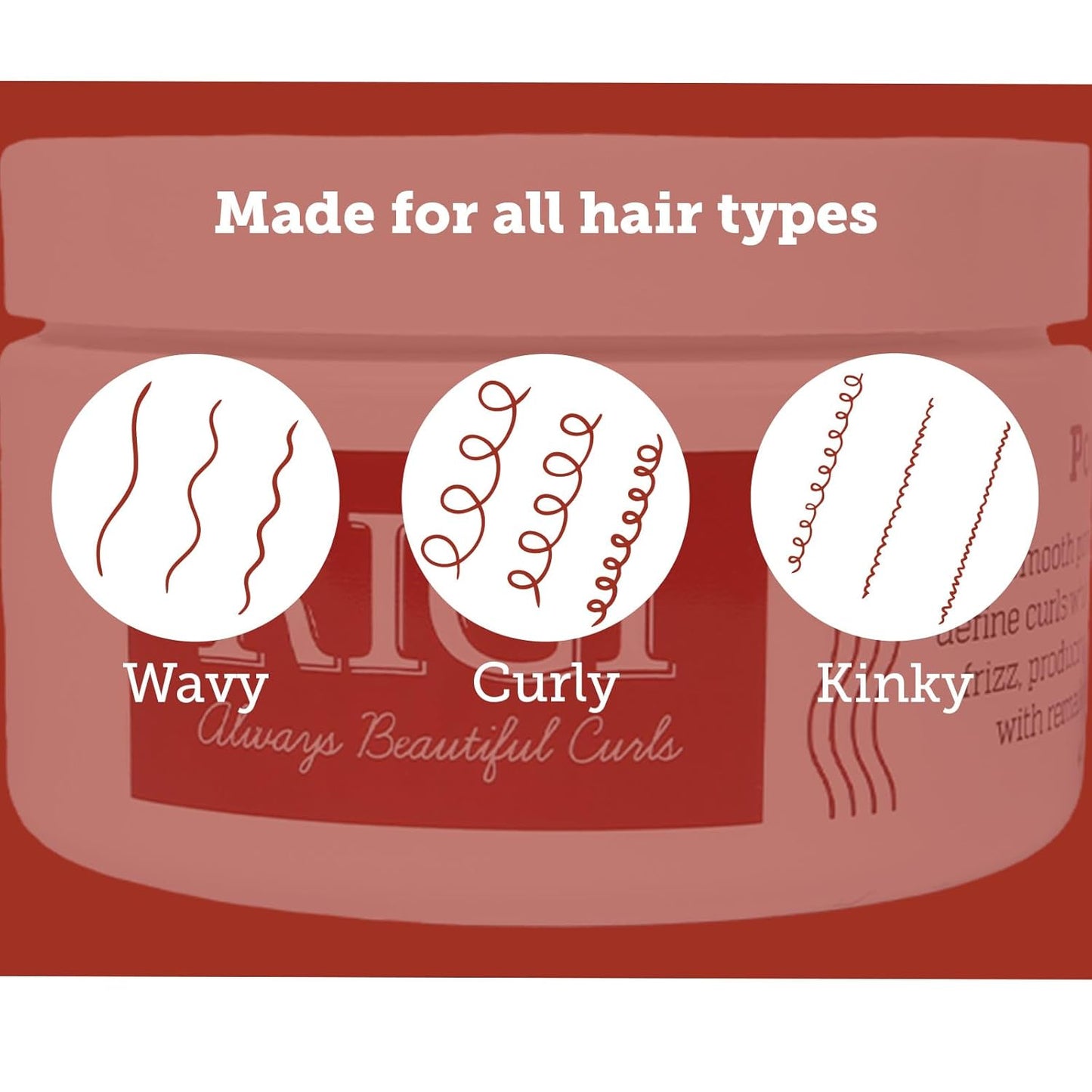 RICI Pomade for Curly Hair | 4 Ounce | Naturally Formulated to Prevent Frizz for All Types of Curly Hair | Patented Formula Made in the USA