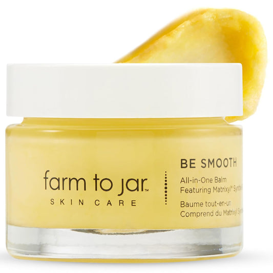 Aloette Be Smooth All-In-One Balm Body Cream for Women & Men - Body Moisturizer for Dry Skin, Fine Lines & Wrinkles - Skin Cream with Essential Oils for Firm, Soft & Natural Glow, 1 Fl Oz