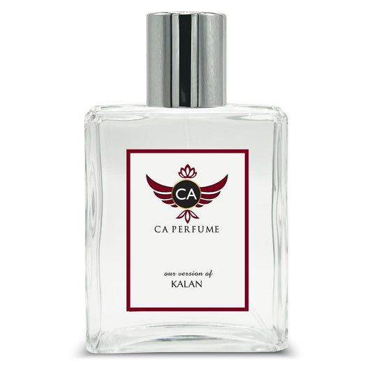 CA Perfume Impression of Kalan for Women and Men Eau De Parfum Amber Spicy Scent Long Lasting Unisex Fragrance Signature Scent for Day and Night Wear 3.4 Fl Oz 100ml
