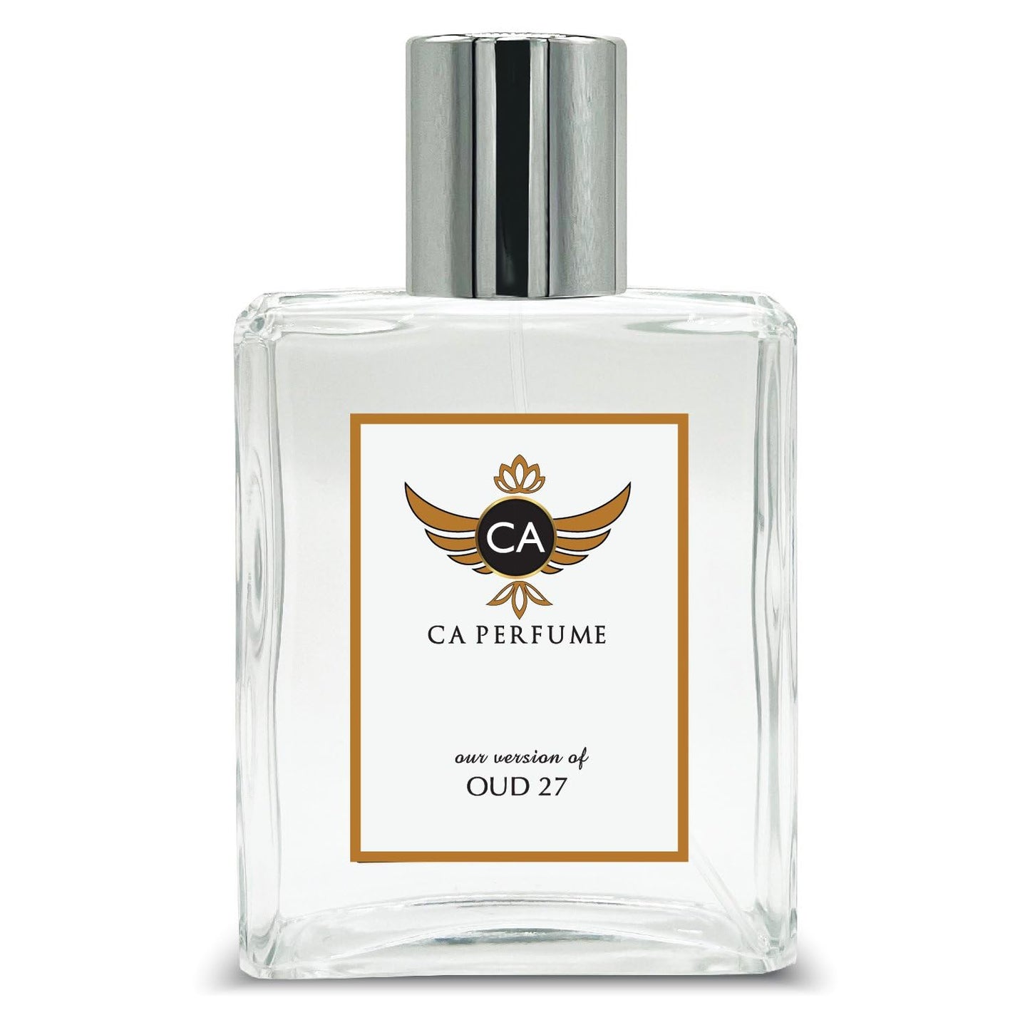 CA Perfume Impression of Oud 27 for Women and Men Eau De Parfum Amber Woody Scent Long Lasting Unisex Fragrance Signature Scent for Day and Night Wear 3.4 Fl Oz 100ml