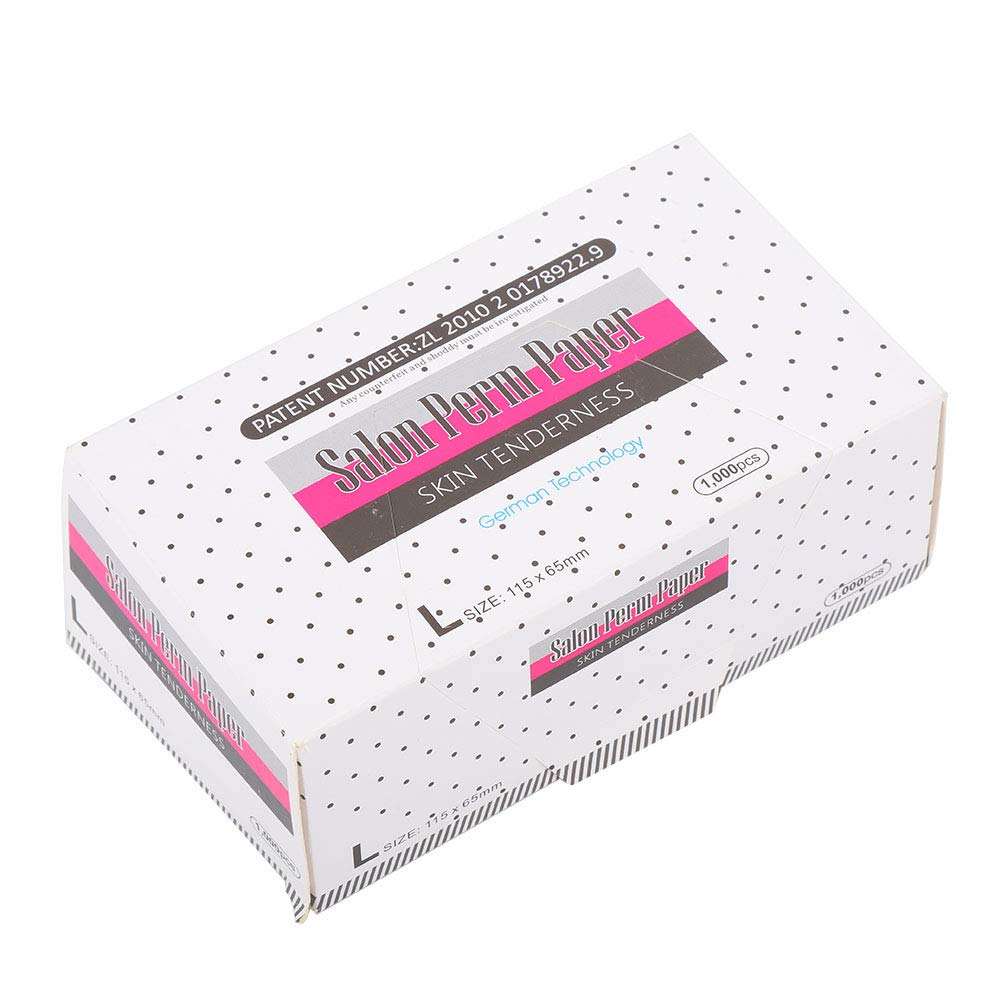 Breathable Permanent Hair Perming Kit - Perming Solution with Mesh Papers for Home Hair Perms