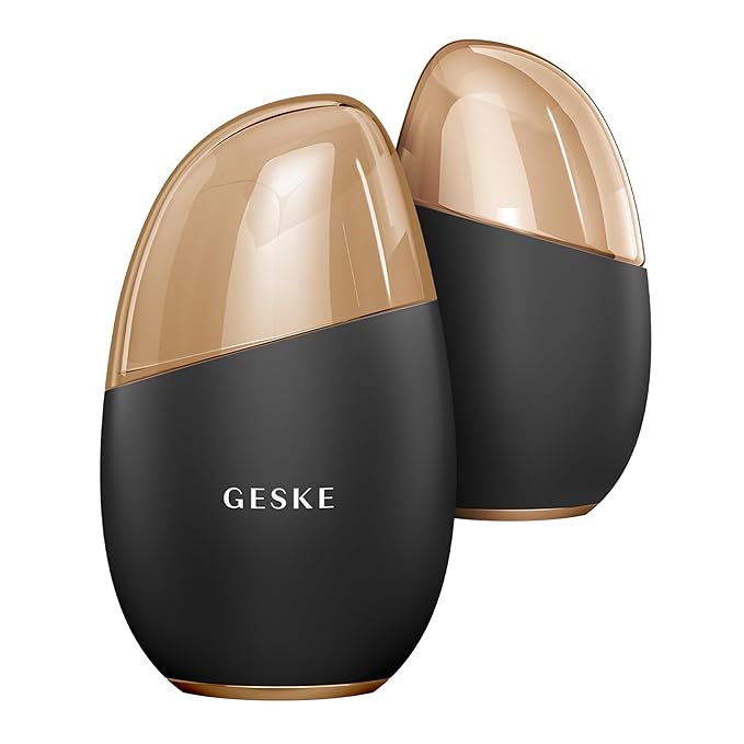 SmartAppGuided™ Cool & Warm Eye & Face Massager | 7 in 1 | Multi Massager | Face & Neck | Battery-free Cooling & Warming | Firms, Relaxes & De-Puffs Skin | Eye-Nose Area Targeted Design