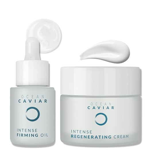 Noche Y Dia Firming and Hydrating Ocean Caviar Bundle - Caviar Firming Oil & Caviar Face Cream