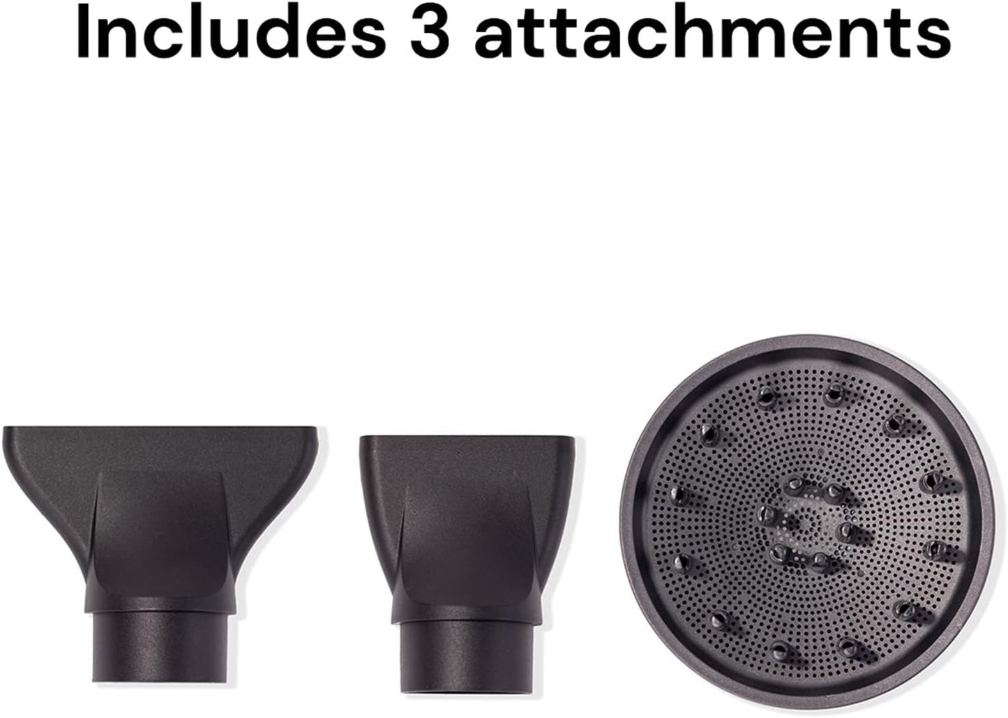 L'ANGE HAIR Le Styliste Luxury Hair Dryer | Quiet Brushless Blow Dryer with Diffuser | 1875 Watts for 4X Faster Drying | Hairdryer with 3 Heat & Speed Settings | Best Hair Dryers for Blowouts